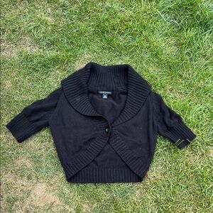 Banana Republic Black Shawl Collar Sweater